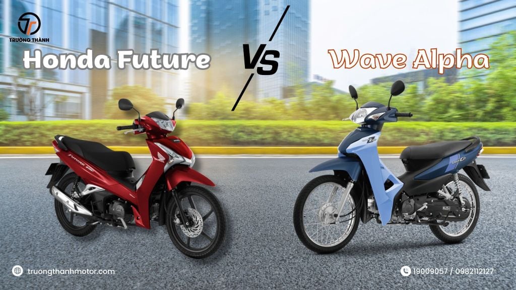 So sánh xe Honda Future và Honda Wave. Nên chọn mẫu xe số nào?