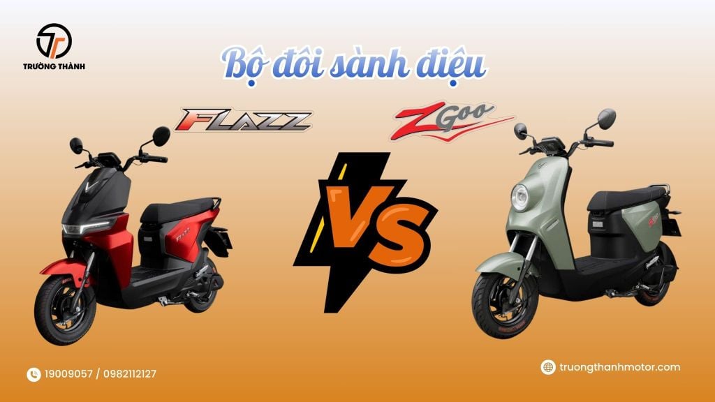 Xe máy điện VinFast Flazz và ZGoo mới ra mắt của VinFast dành cho học sinh
