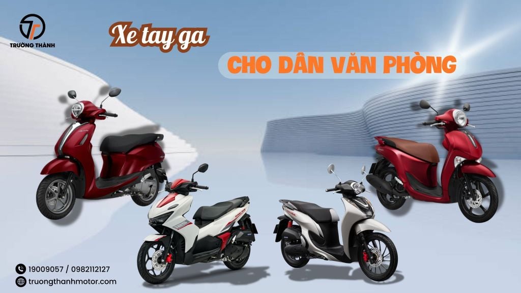 Top 4 dòng xe tay ga cho dân văn phòng đáng mua nhất 2026