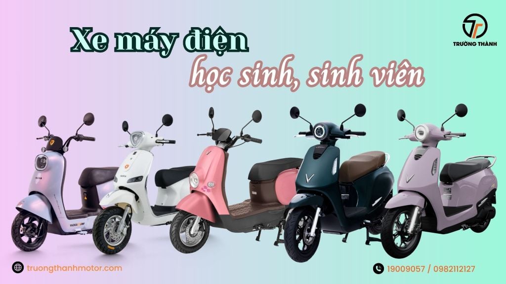 Những xe máy điện tốt cho học sinh, sinh viên dưới 20 triệu