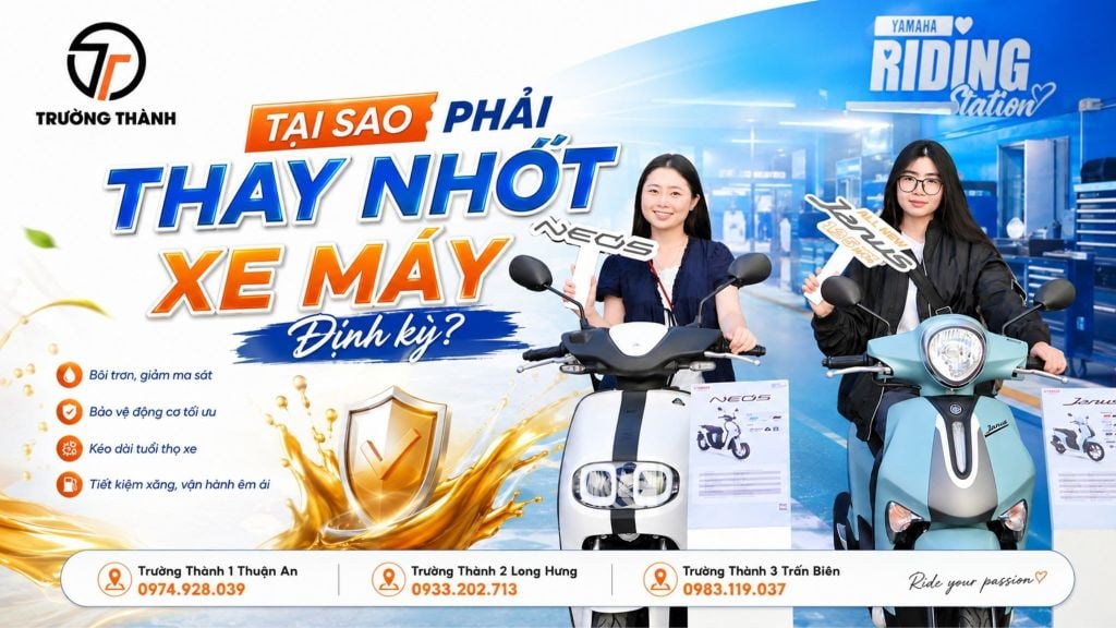 Tại sao phải thay nhớt xe máy đúng định kỳ? Hướng dẫn bảo dưỡng xe hiệu quả