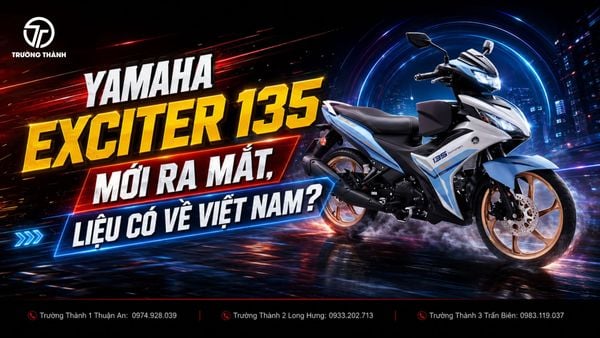 Yamaha Exciter 135 mới ra mắt tại Malaysia với mức giá gần 54 triệu đồng, liệu có cơ hội về Việt Nam?