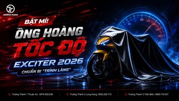 Bật mí! Ông hoàng tốc độ Exciter 2026 chuẩn bị 