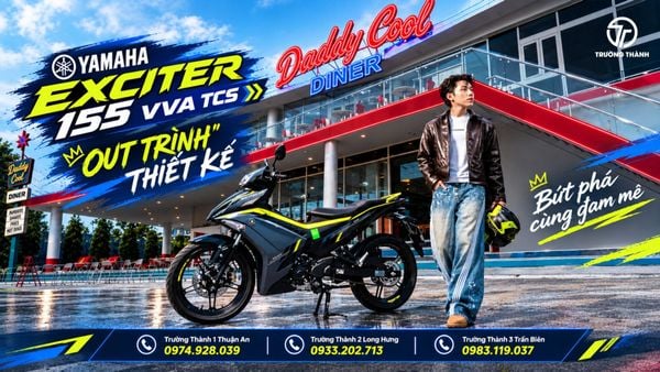 “Out trình” thiết kế, từng đường nét sắc sảo của Yamaha Exciter 2026