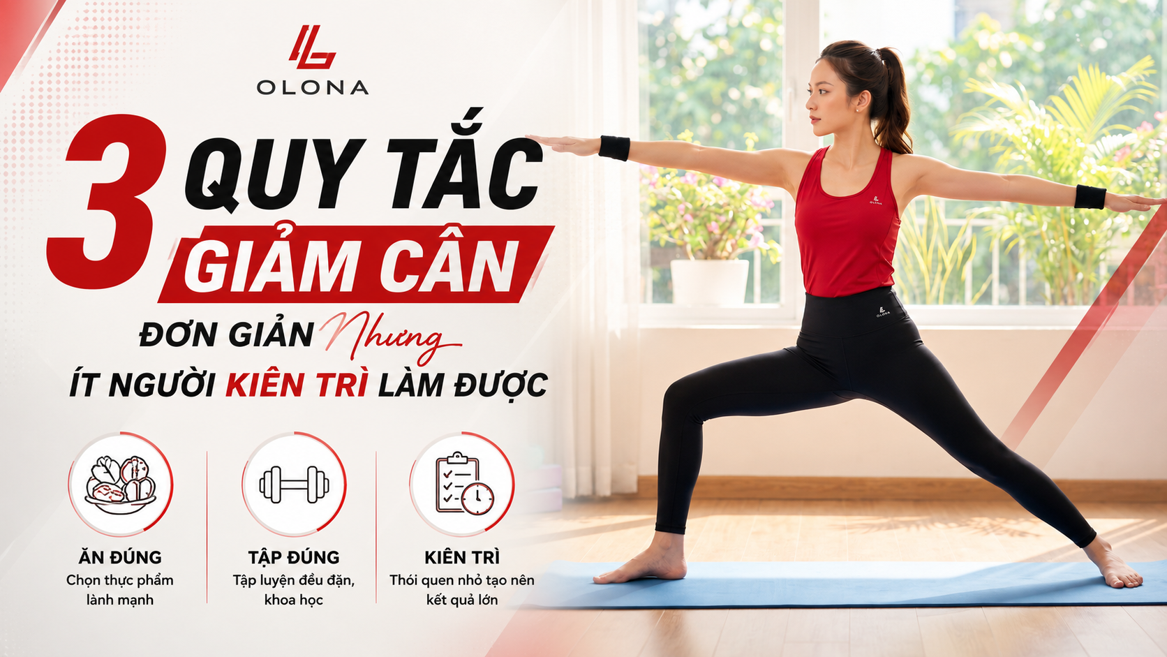 3 Quy Tắc Giảm Cân Đơn Giản Nhưng Ít Người Kiên Trì Làm Được