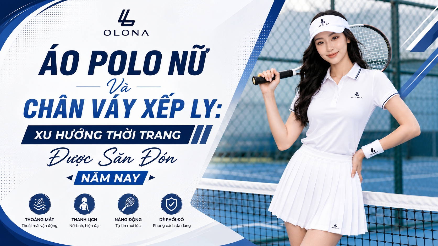 Áo Polo Nữ Và Chân Váy Xếp Ly: Xu Hướng Thời Trang Được Săn Đón Năm Nay