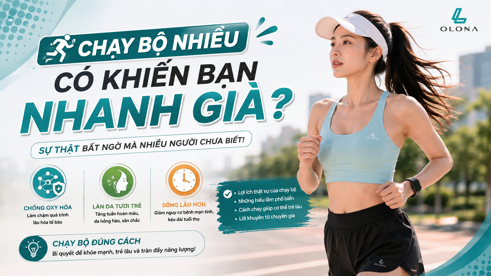 Chạy Bộ Nhiều Có Khiến Bạn Nhanh Già?