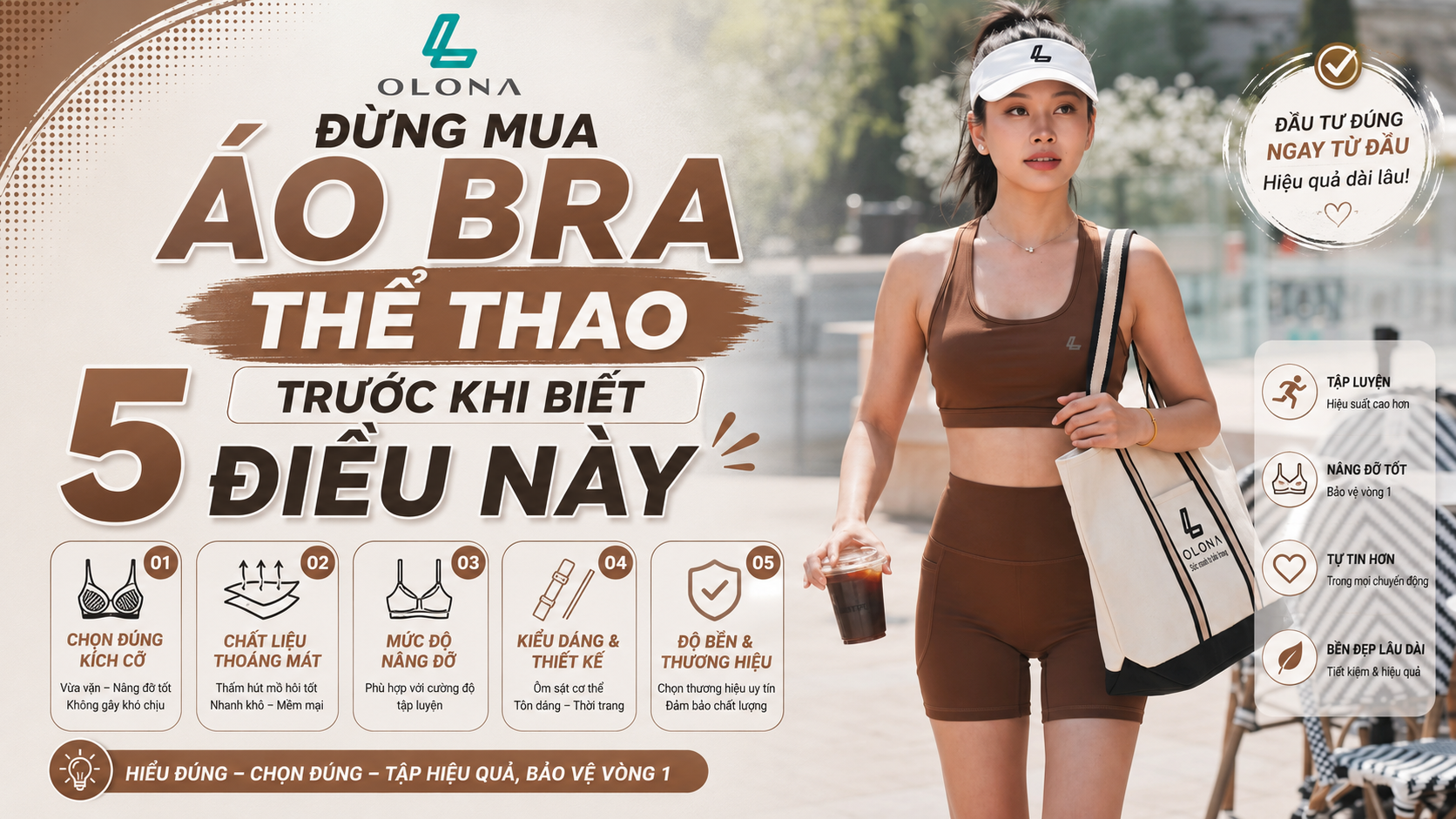 Đừng Mua Áo Bra Thể Thao Trước Khi Biết 5 Điều Này