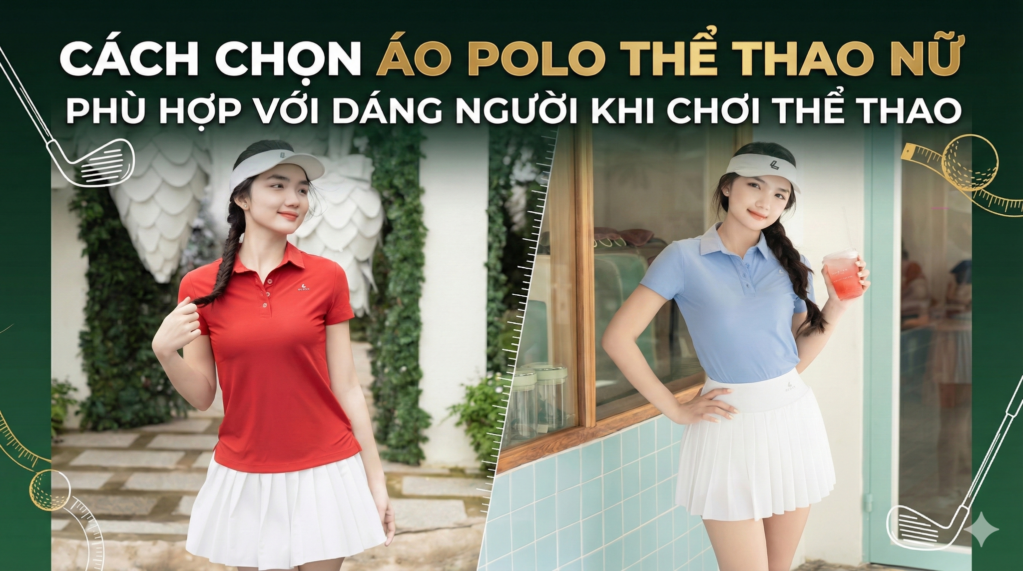 Cách Chọn Áo Polo Thể Thao Nữ Phù Hợp Với Dáng Người Khi Chơi Thể Thao