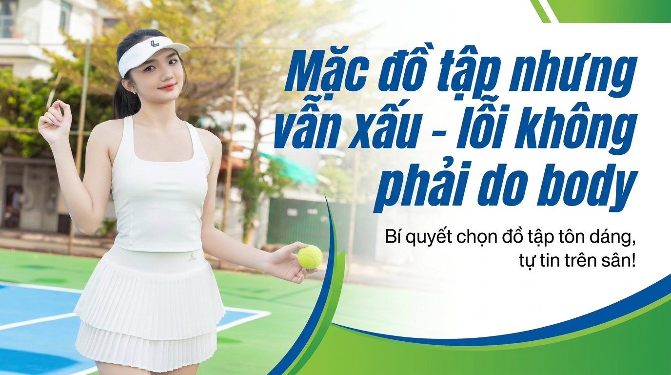 Mặc Đồ Tập Vẫn Xấu? Lỗi Không Phải Body Của Bạn