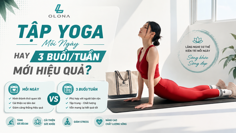 Tập Yoga Mỗi Ngày Hay 3 Buổi/Tuần Mới Hiệu Quả?