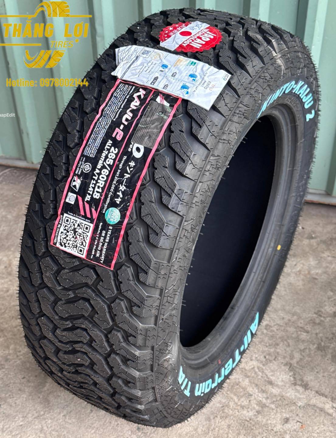 LỐP KINTO_Kaiju2 265/60R18