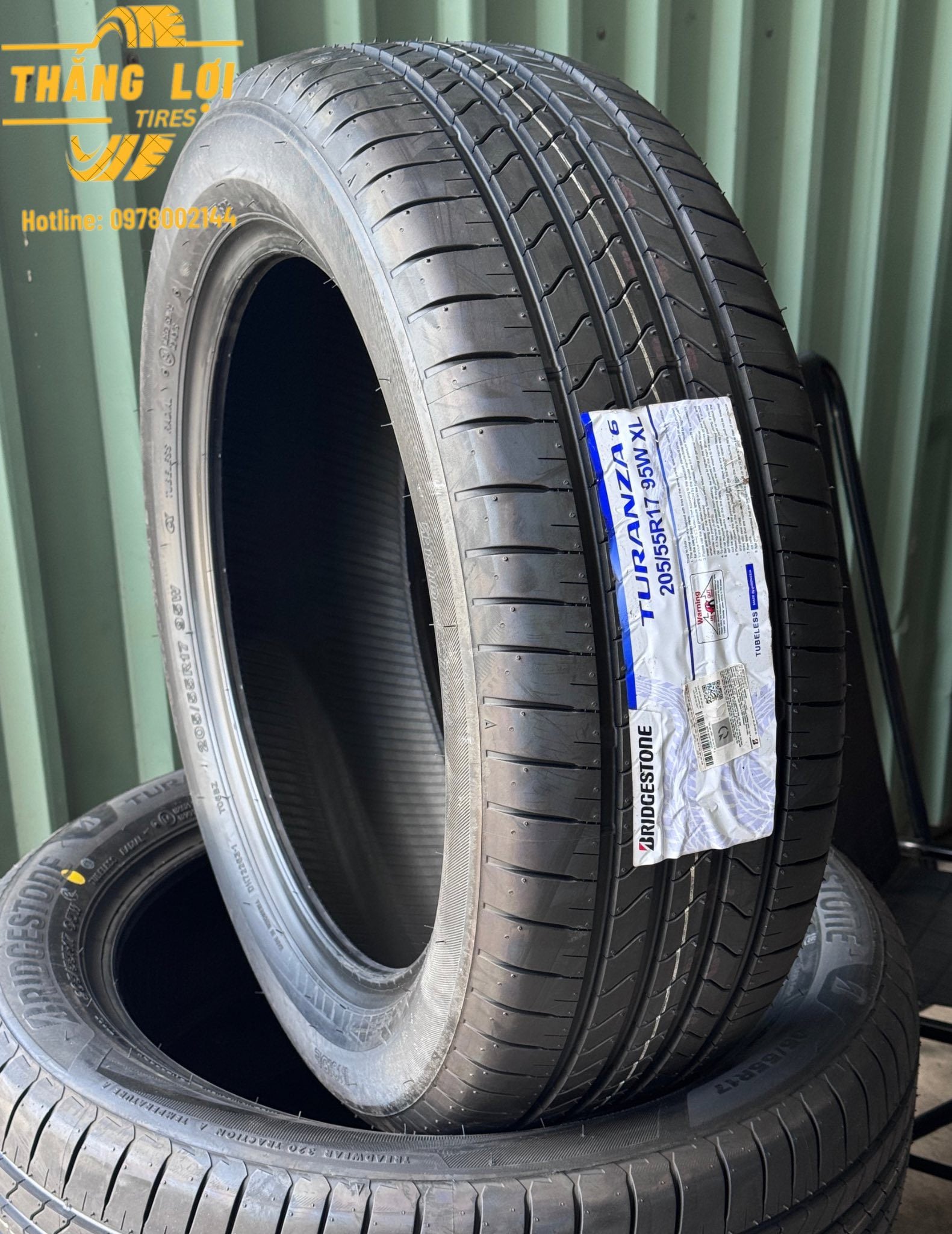 LỐP BRIDGESTONE 205/55R17 TURANZA 6