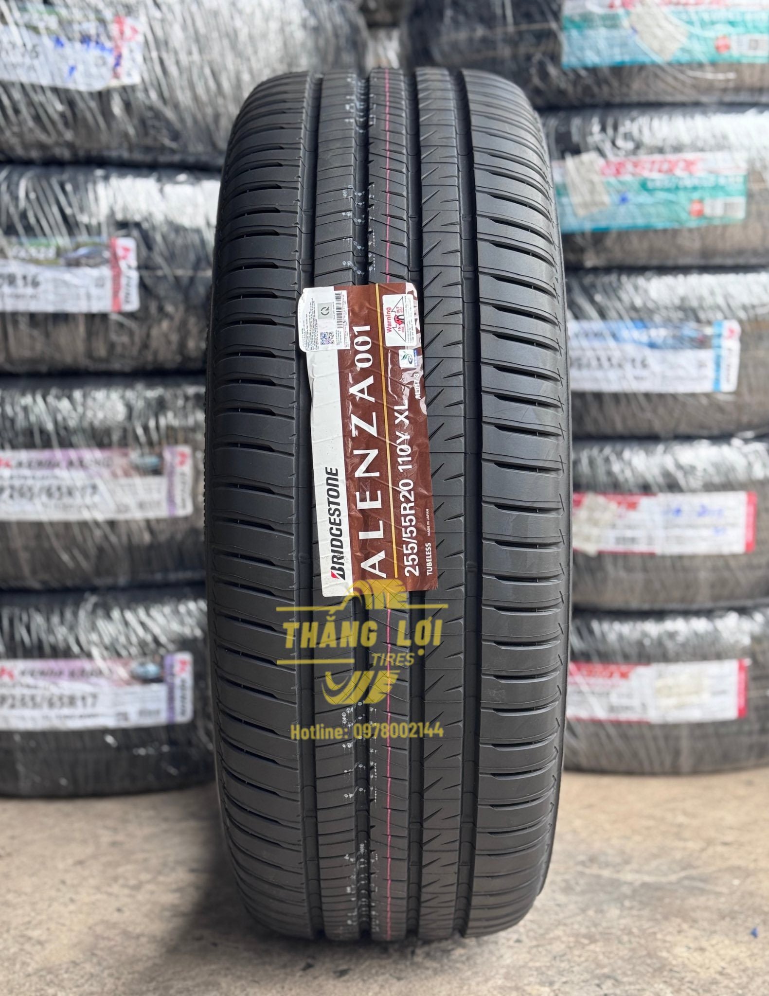 Lốp BRIDGESTONE 255/55R20 AL01 Nhật cho xe sang  Ford Everest