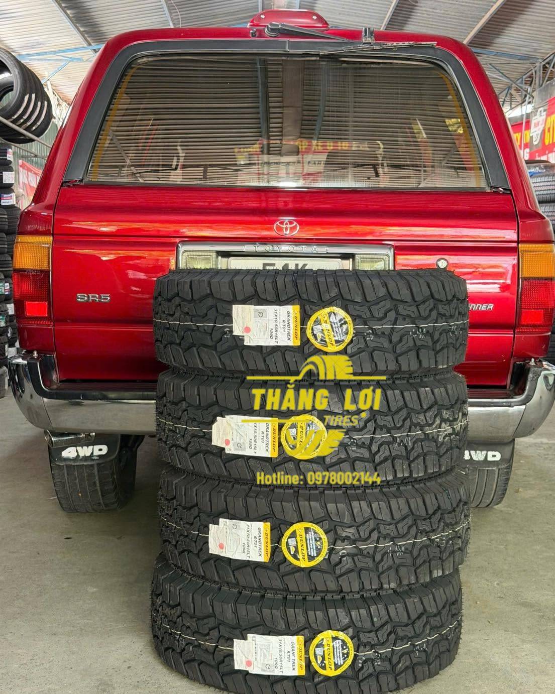 LỐP DUNLOP 31*10.5R15 R/T01