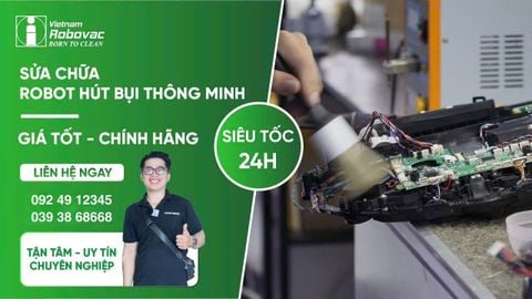 SỬA CHỮA ROBOT HÚT BỤI UY TÍN TẠI TP. HỒ CHÍ MINH, HÀ NỘI