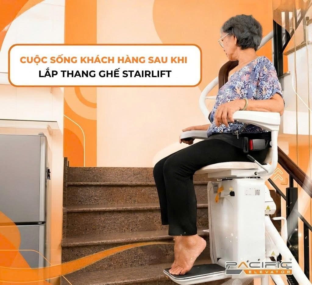 SAU KHI LẮP THANG GHẾ STAIRLIFT, CUỘC SỐNG CỦA KHÁCH HÀNG ĐÃ THAY ĐỔI NHƯ THẾ NÀO?