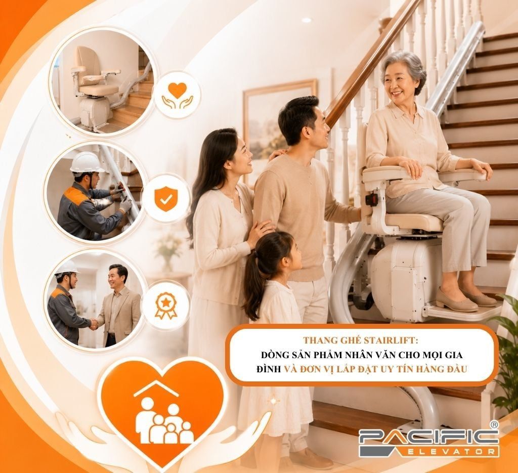 THANG GHẾ STAIRLIFT: DÒNG SẢN PHẨM NHÂN VĂN CHO MỌI GIA ĐÌNH VÀ ĐƠN VỊ LẮP ĐẶT UY TÍN HÀNG ĐẦU