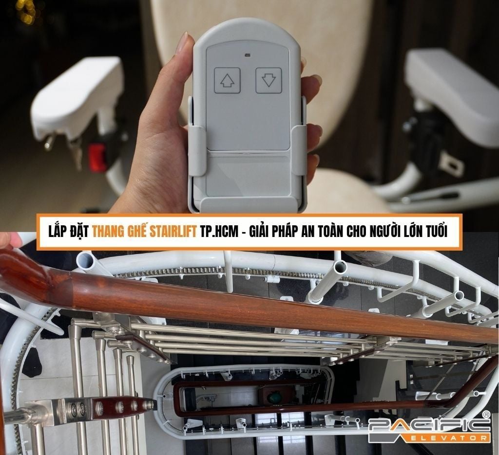 Lắp đặt thang ghế stairlift TP.HCM – Giải pháp an toàn cho người lớn tuổi
