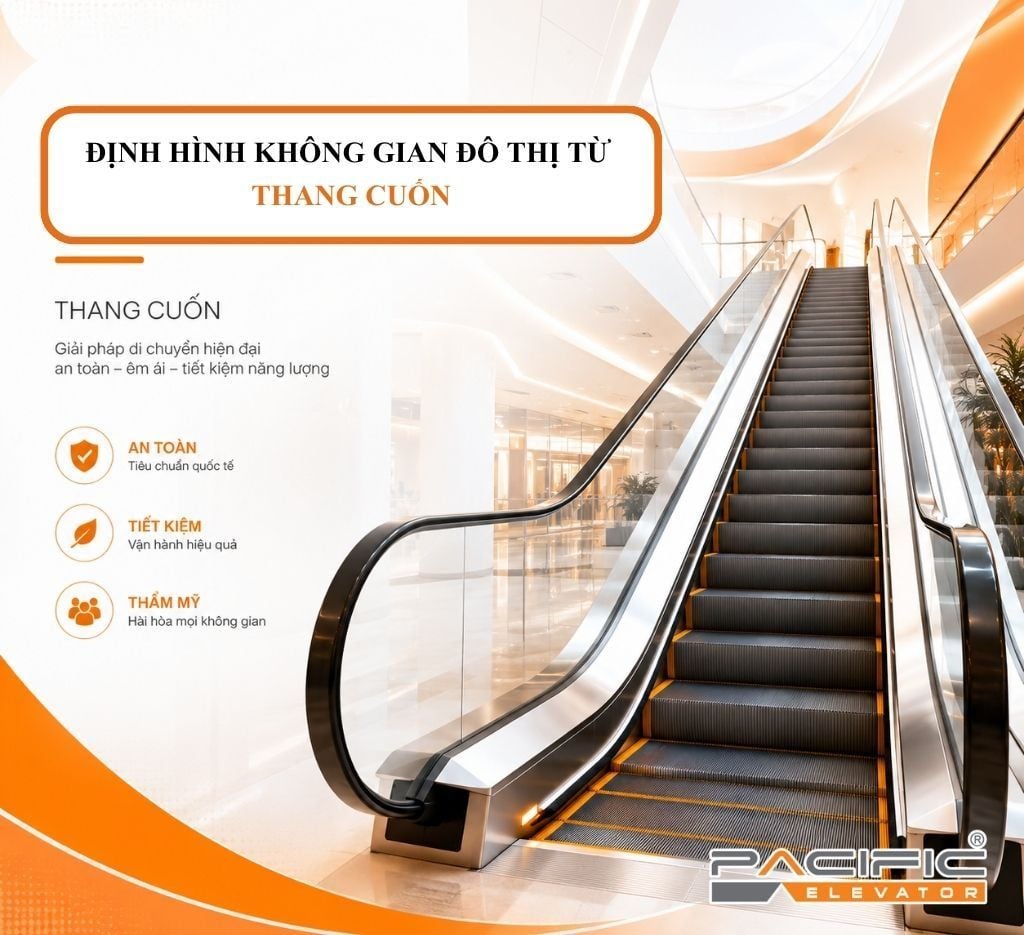 ĐỊNH HÌNH KHÔNG GIAN ĐÔ THỊ TỪ THANG CUỐN