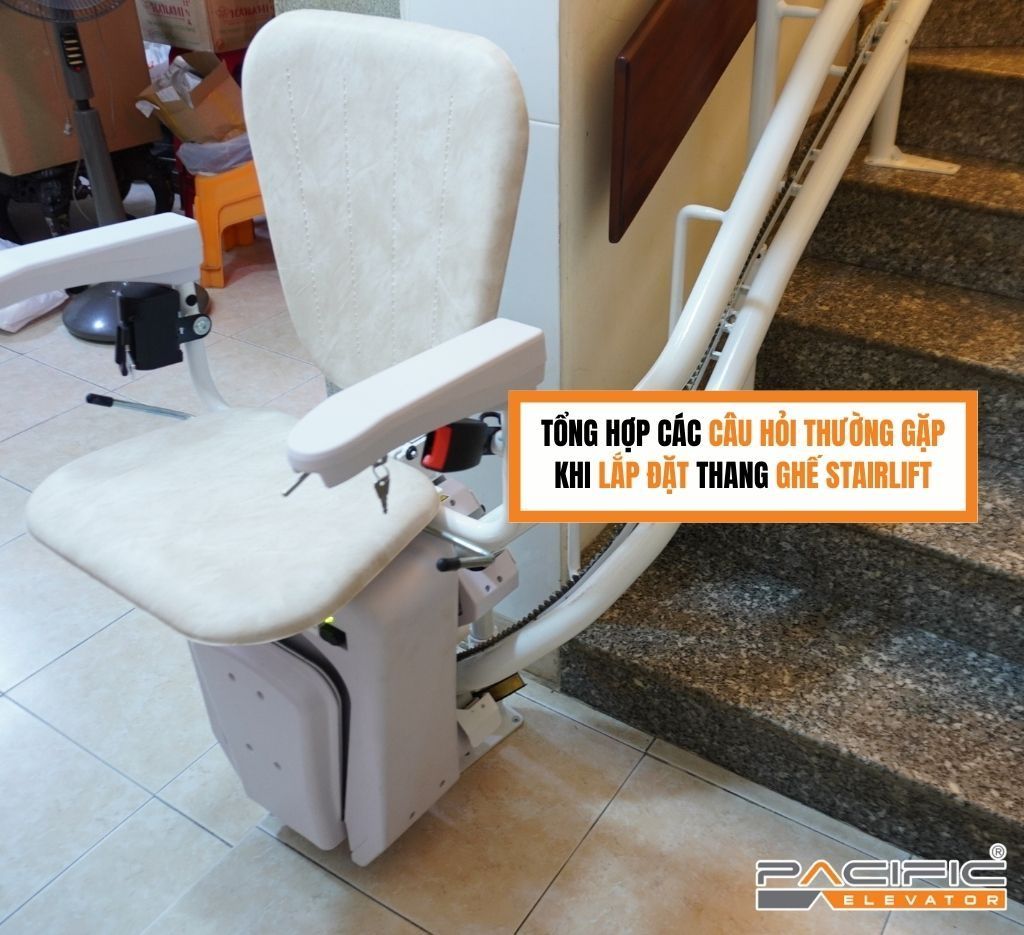 Tổng hợp các câu hỏi thường gặp khi lắp đặt thang ghế stairlift