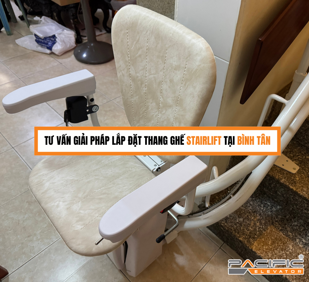 Tư vấn giải pháp lắp đặt thang ghế stairlift tại Bình Tân