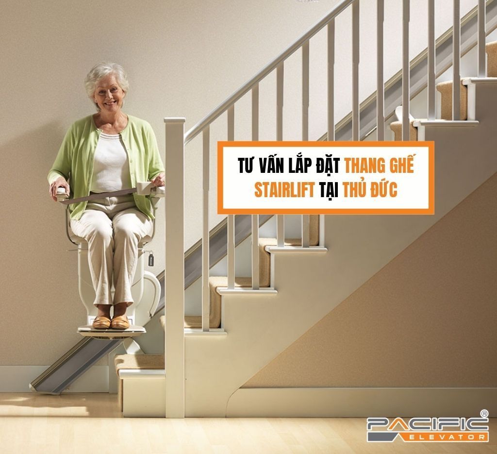Tư vấn lắp đặt thang ghế Stairlift tại Thủ Đức