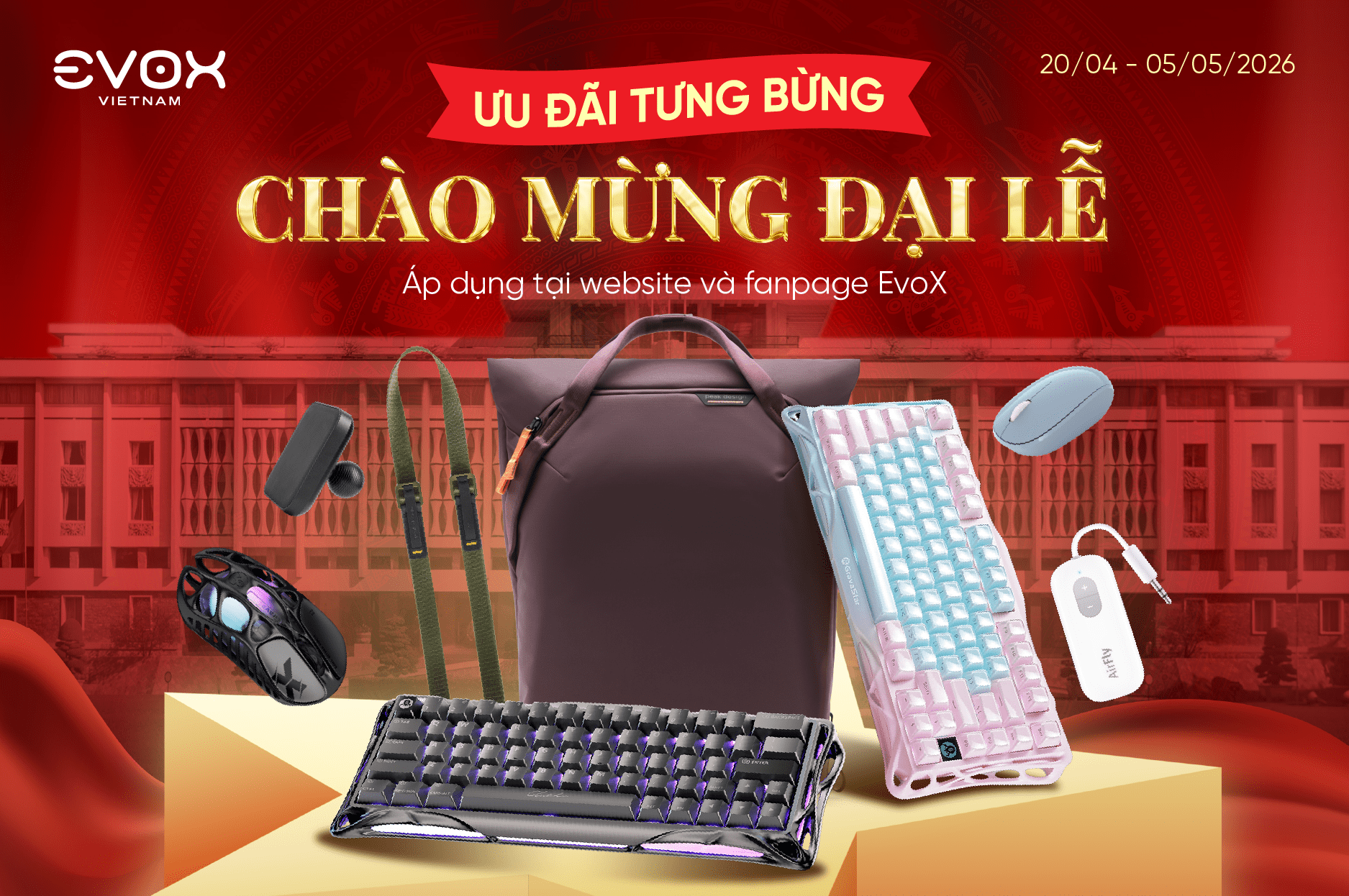 ƯU ĐÃI TƯNG BỪNG - CHÀO MỪNG ĐẠI LỄ
