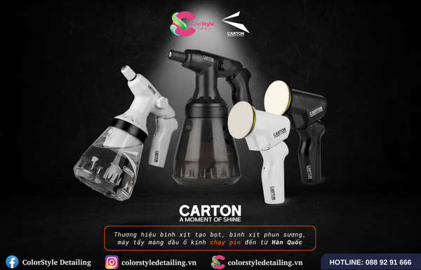 ColorStyle Detailing, nhà phân phối độc quyền thương hiệu Carton tại Việt Nam
