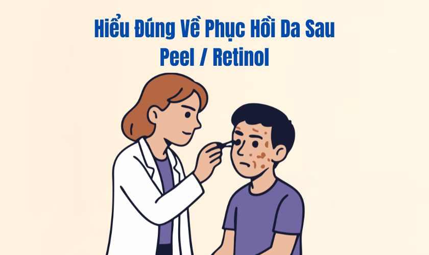 Hiểu Đúng Về Phục Hồi Da Sau Peel / Retinol – Bí Quyết Giúp Da Khỏe Lại Nhanh & Đẹp Hơn