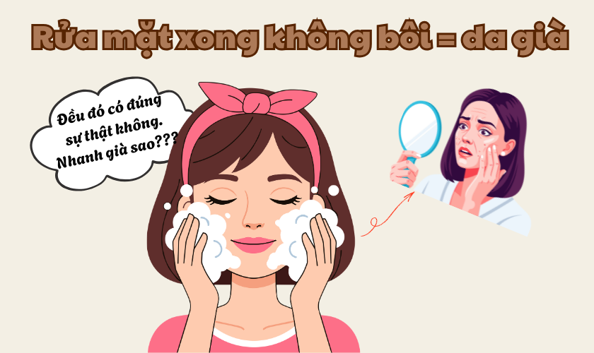 Rửa mặt xong không bôi gì khiến da nhanh già - Toner & HA Renoskin