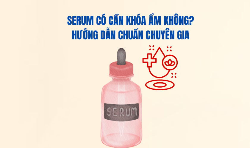 Serum Có Cần Khóa Ẩm Không? Hướng Dẫn Chuẩn Chuyên Gia