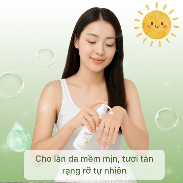 Kem dưỡng trắng da Body Renoskin Whitening Body 250ml, thiết kế chai sang trọng, dưỡng ẩm và làm đều màu toàn thân