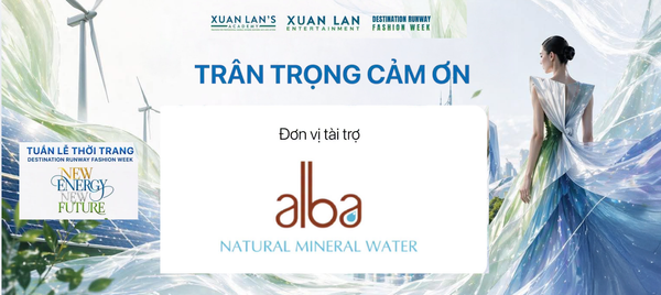 ĐƠN VỊ TÀI TRỢ NƯỚC – ALBA NATURAL MINERAL WATER