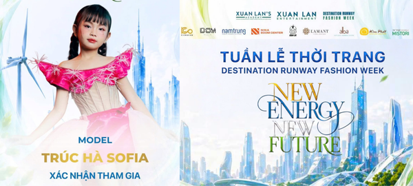 TRÚC HÀ SOFIA CHÍNH THỨC GÓP MẶT TẠI DESTINATION RUNWAY FASHION WEEK 2026