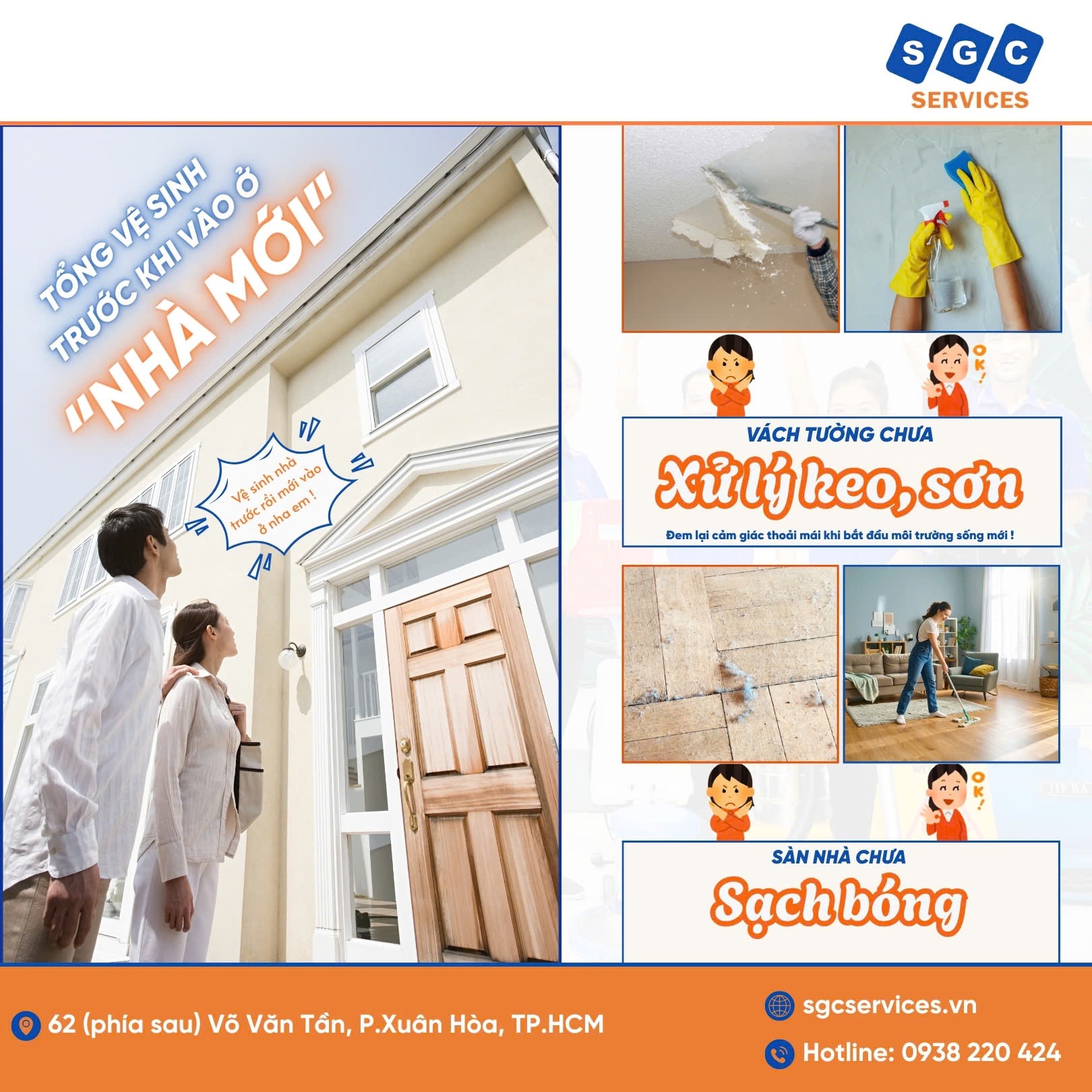 TỔNG VỆ SINH NHÀ MỚI XÂY – KHỞI ĐẦU KHÔNG GIAN SỐNG HOÀN HẢO!