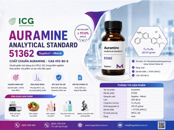 Auramine analytical standard 51362 | Merck CAS 492-80-8
