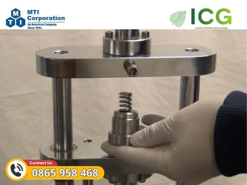 Hướng dẫn sử dụng máy dập Pin cúc áo MTI