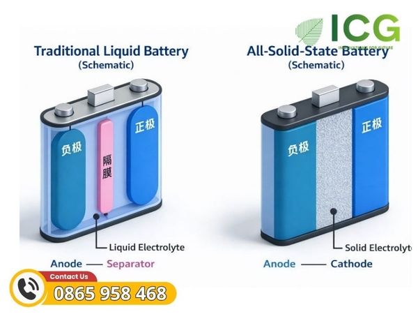 Pin thể rắn và pin lithium so sánh Hiệu năng và nên chọn loại nào?
