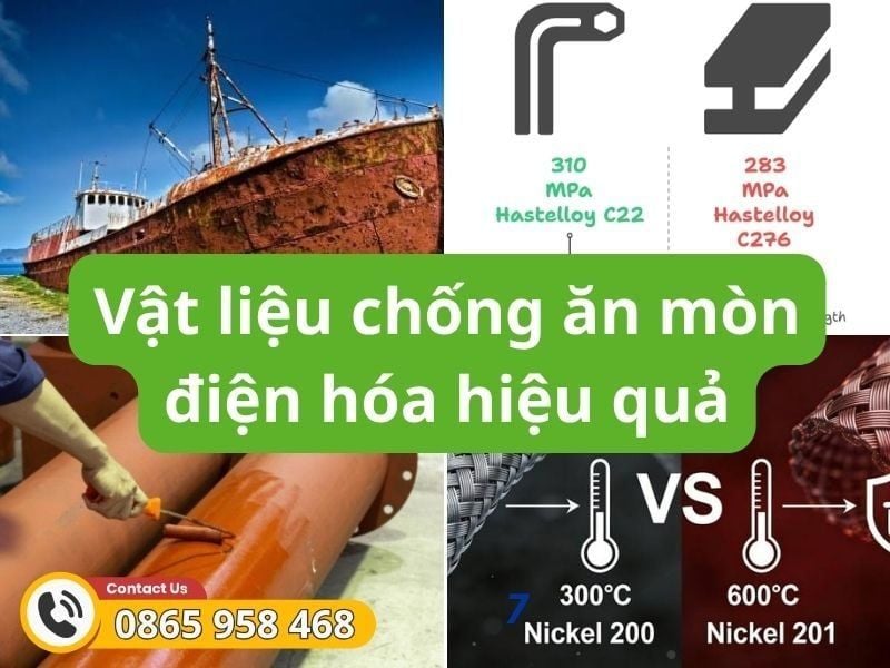 10 vật liệu chống ăn mòn hiệu quả cho môi trường hóa chất