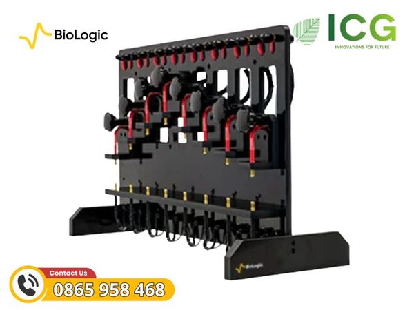 Khay đo pin hình trụ CBH-4 / CBH-8 chính hãng Bio-Logic