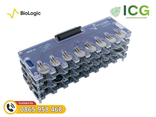 Khay đo pin 8 kênh CCH-8 – Giải pháp đo coin cell đa vị trí chính xác– ICG