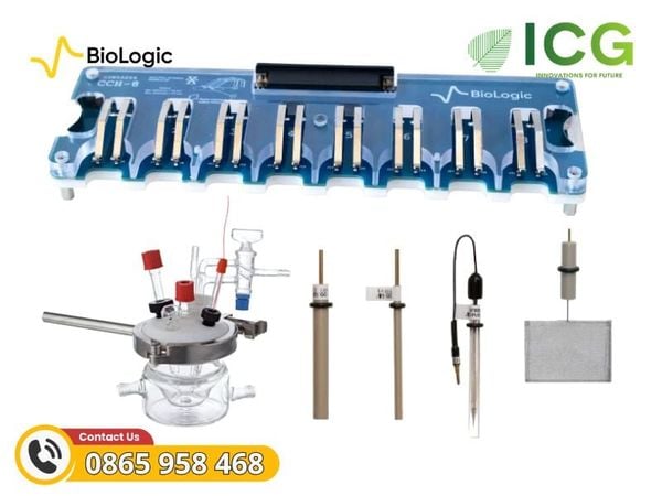 Khay đo pin 8 kênh CCH-8 – Giải pháp đo coin cell đa vị trí chính xác– ICG