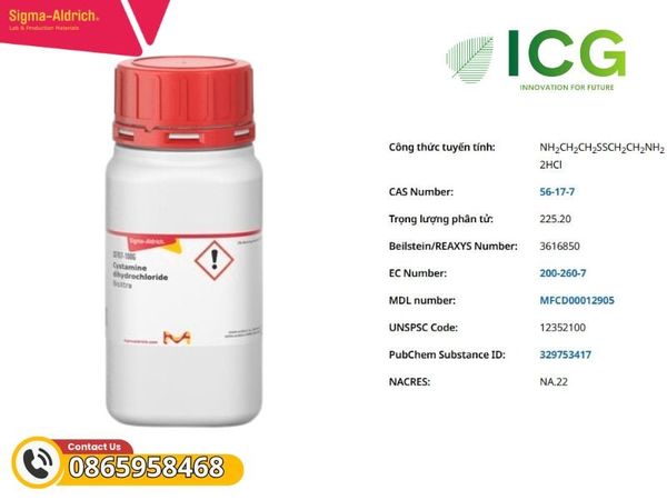 Cystamine dihydrochloride purum, ≥98.0% (AT)