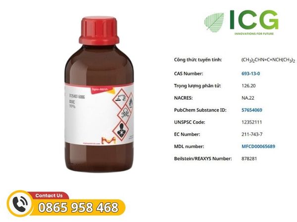 DIC 99% | Hóa chất N,N′-Diisopropylcarbodiimide Merck CAS 693-13-0