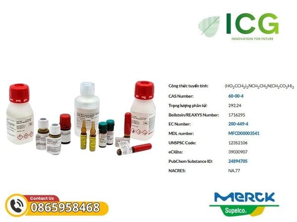 Axit Ethylenediaminetetraacetic (EDTA) Merck