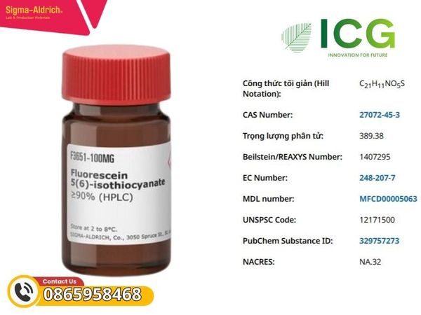 Fluorescein 5(6)-isothiocyanate BioReagent, suitable for fluorescence, mixture of 2 components, ≥90% (HPLC)