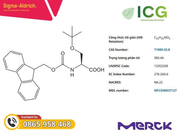 Fmoc-Ser(tBu)-OH Novabiochem | Merck CAS 71989-33-8
