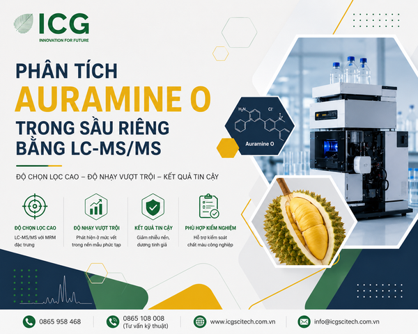 Hóa chất Merck LC-MS dùng cho phân tích Auramine O trong sầu riêng 1