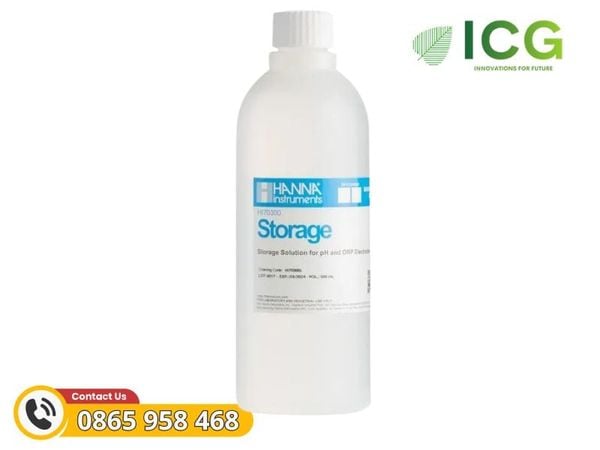 Ứng dụng dung dịch bảo quản điện cực Ph và ORP Hanna